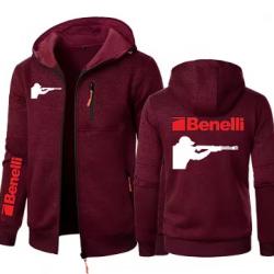 Sweat BENELLI rouge - LIVRAISON GRATUITE