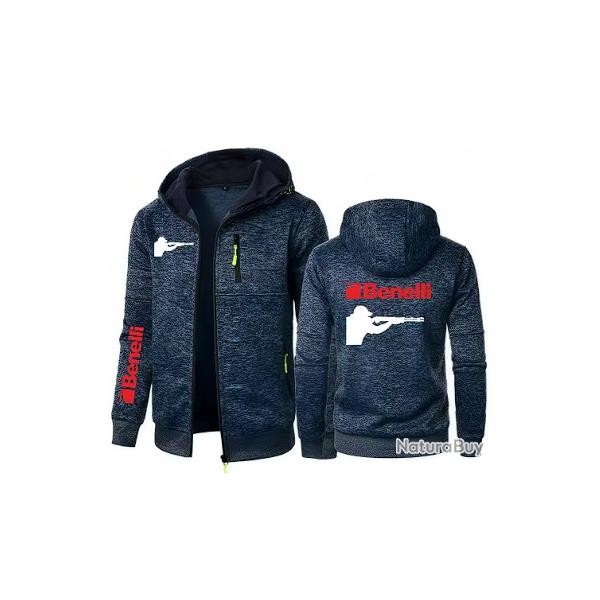 Sweat BENELLI bleu fonce - LIVRAISON GRATUITE