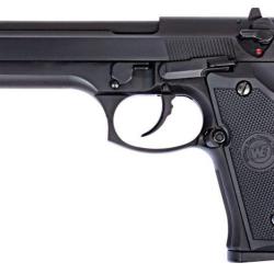 PISTOLET 6MM GAZ M92 BK S - airsoft