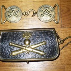 Giberne d'officier d'artillerie