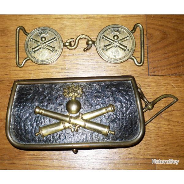 Giberne d'officier d'artillerie