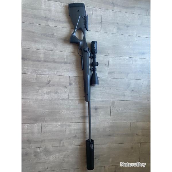 Sako S20 Hunter 308W + Lunette Hawke + MDS Hausken