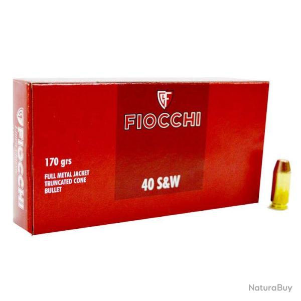 FIOCCHI - Cartouche 40SW FMJTC 170gr�(x50)
