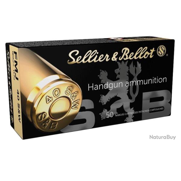 SELLIER&BELLOT - Cartouche FMJ 40SW (x50)
