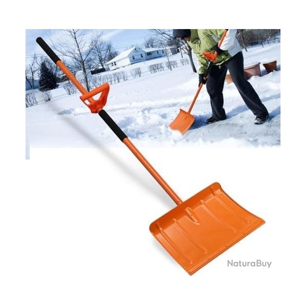 Pelle à Neige Pliable Et Légère - Idéale Camping, Jardin, Déneigement Voiture (64 Cm, 24 Cm De Large)