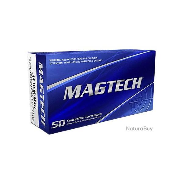 MAGTECH 44 REM MAG 240GR FMJ FLAT X50
