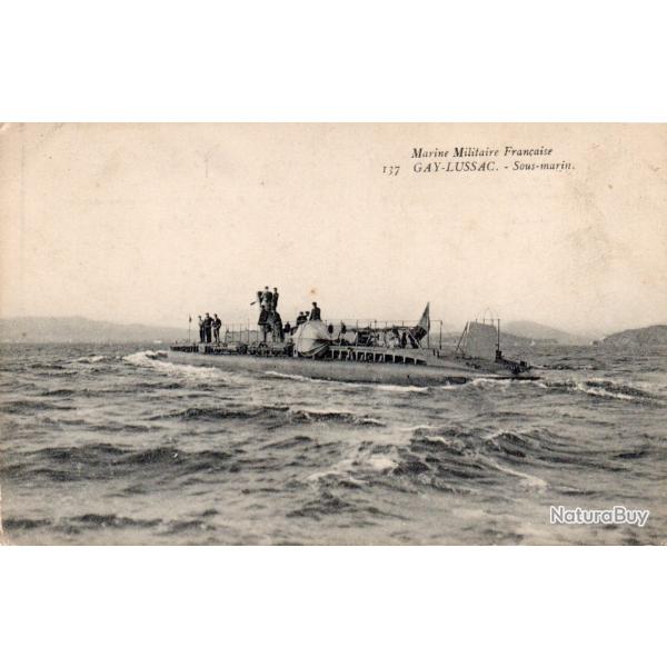 CPA - MARINE de GUERRE - Sous-Marin "  GAY-LUSSAC " -N�6045