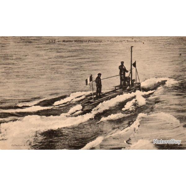 CPA - MARINE de GUERRE - Sous-Marin   " Gymnote " -N�6050