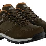 Chaussures De Randonnée Aigle Homme Dolik à Scratch - Cuir Confort Quotidien