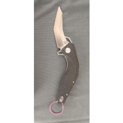 Pliant tanto vintage , manche en carbone diamant&eacute; hrc 59 61