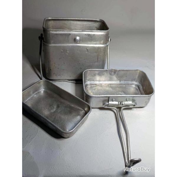 Quart gamelle ww2 grav�e initiales dat�e 1937 militaria France