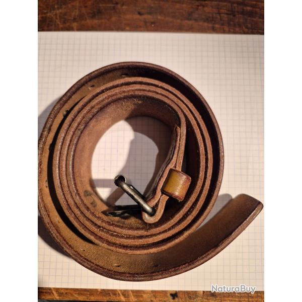 Ceinturon militaire francais cuir