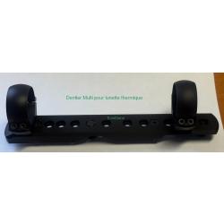 Adaptateur pour embase Dentler Basis Simple/Vario avec colliers de 30 mm pour lunette thermique