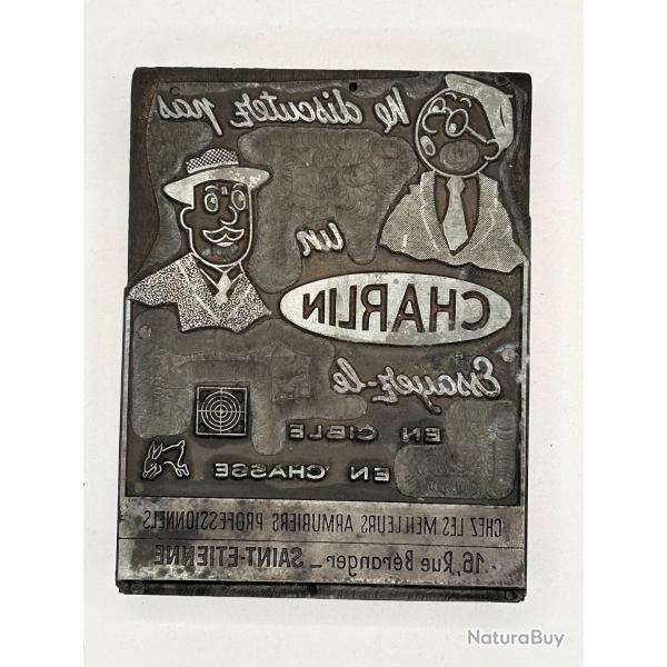 PLAQUETTE IMPRESSION CATALOGUE ORIGINAL PUBLICITAIRE DE LA SOCIETE DES ARMES CHARLIN