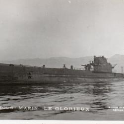 CPA - PHOTO -MARINE de GUERRE - Sous-Marin   " LE GLORIEUX " -N&deg;6054
