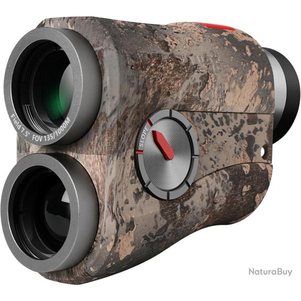 T�l�m�tre de chasse MiLESEEY PFS2H - 1000 yds / 915 m - Double affichage rouge/noir