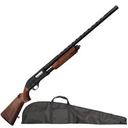 Pack chasseur ! Fusil de chasse &agrave; pompe Yildiz S71 Cal 12/76 + fourreau