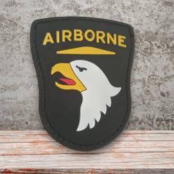 &eacute;cusson militaire us airborne scratch pvc dimensions 8/6cm