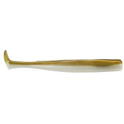 Leurre souple FIIISH Crazy paddle tail corps 180 Gold