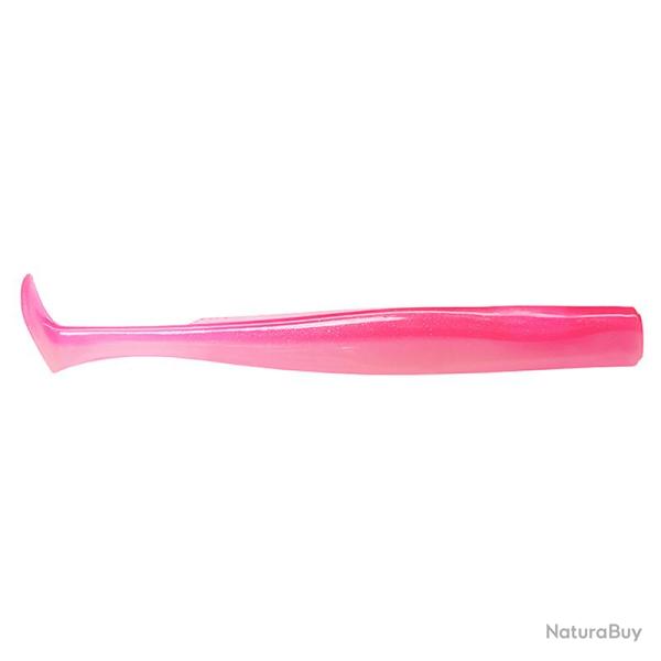 Leurre souple FIIISH Crazy paddle tail corps 180 Fluo pink