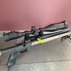 Lunette UTG SPORTING 6-24X50 HUNTER + Anneaux