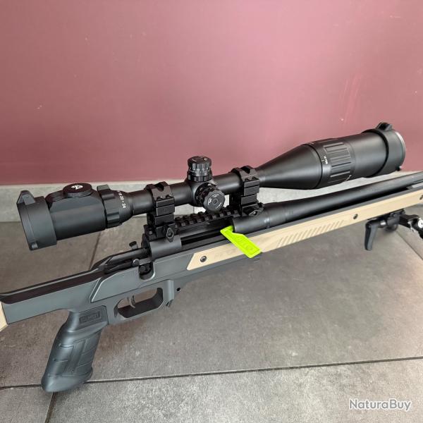 Lunette UTG SPORTING 6-24X50 HUNTER + Anneaux