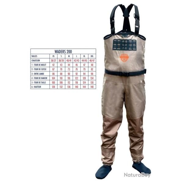 WADERS DEVAUX 200 XL - 44/45