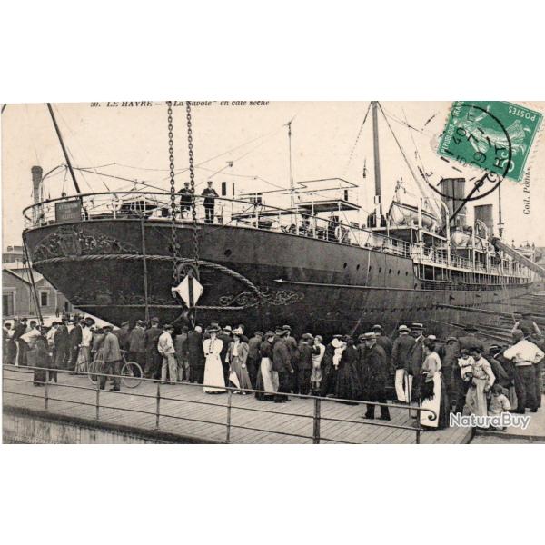CPA - Marine - LE HAVRE - " La Savoie en cale s�che - N�6061