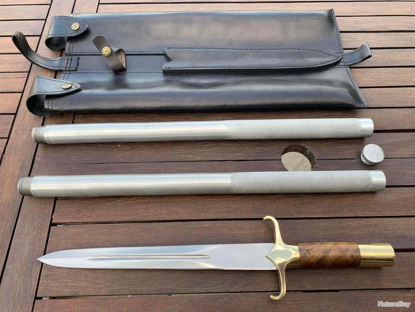 ÉPIEU MANCHE EN BOIS PALISSANDRE (2) - Epieux (14395585)