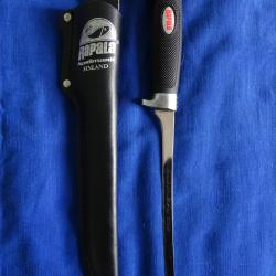 Couteau &agrave; filet RAPALA FINLAND avec son &eacute;tui