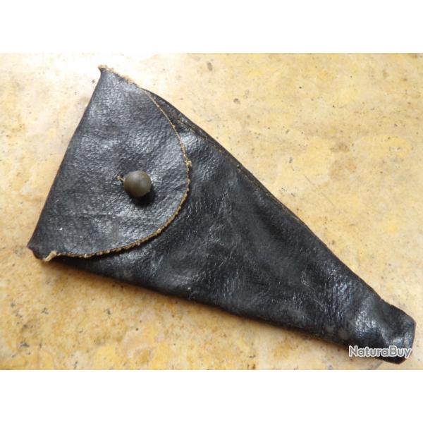 holster �tui ancien toile cir�e r�volver 6mm 320