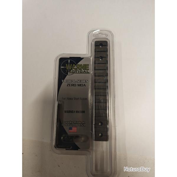Rail WARNE pour Howa M650 TACTICAL SERIES short action