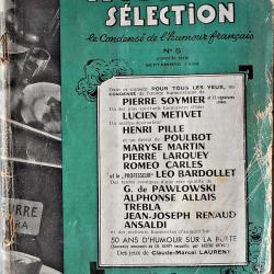 Humour S&eacute;lection n&deg; 5 - Septembre 1950
