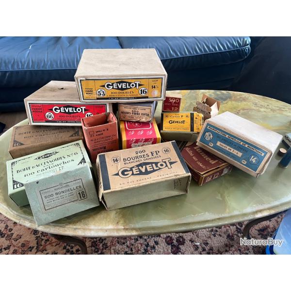 Bo�te de divers �l�ments de rechargement