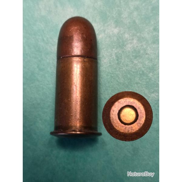 Une belle et rare 10,4 revolver Suisse 1878  A poudre noire d'origine balle chemis�e cuivre