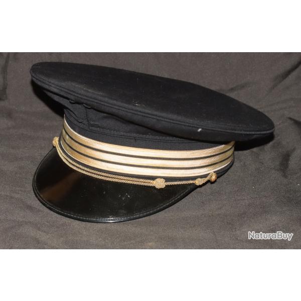 CASQUETTE ARMEE DE L'AIR CAPITAINE D'AVIATION ANNEES 1960 1970 : T 54