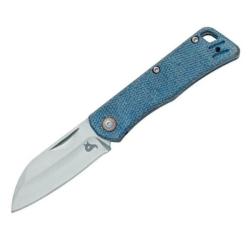 Couteau de poche Black Fox Teeny 785MIBL micarta bleu