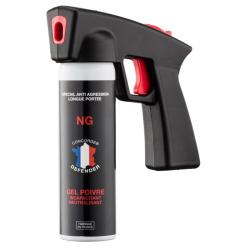 A&eacute;rosol Concorde Defender Gel Poivre avec Poign&eacute;e - 100 ml - Nouvelle