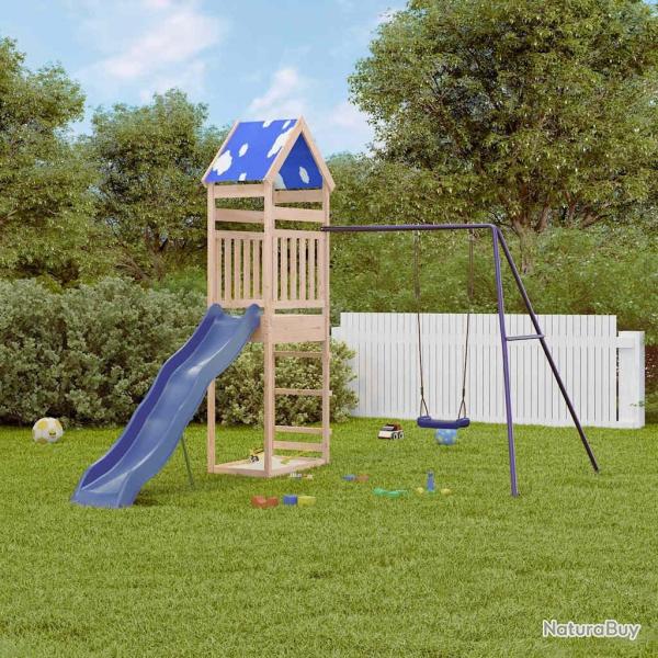 Aire de jeux d'ext�rieur bois de pin massif alsavelo