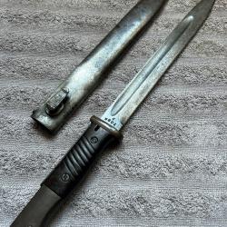 Ba&iuml;onnette allemande 98k Bak&eacute;lite  - WW2 (3)