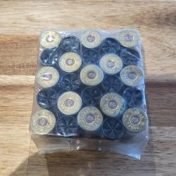 25 Cartouche cal 12/70 pb8 scell&eacute;