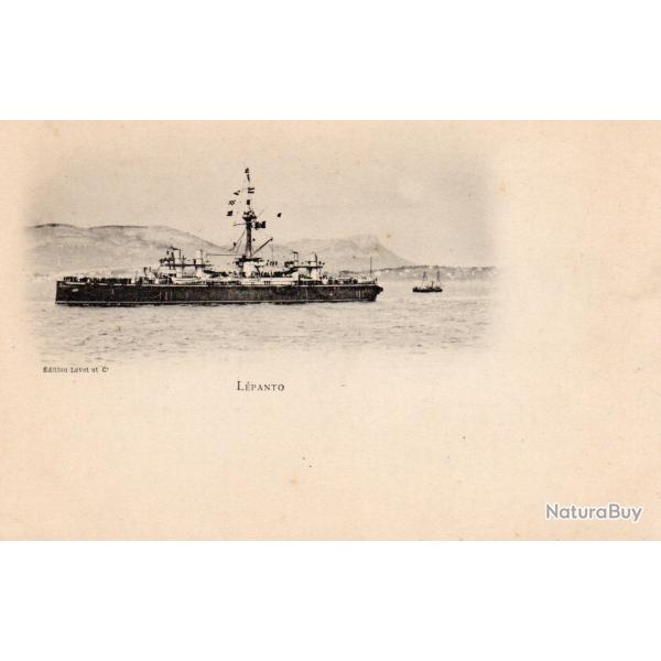 CPA - Marine de Guerre - Cuirass� de classe Italie LEPANTO - N�6063
