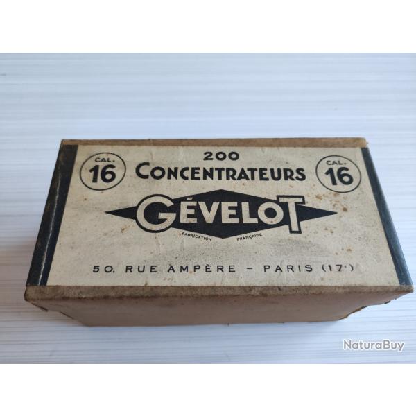 Boite de 150 concentrateurs, Cal 16