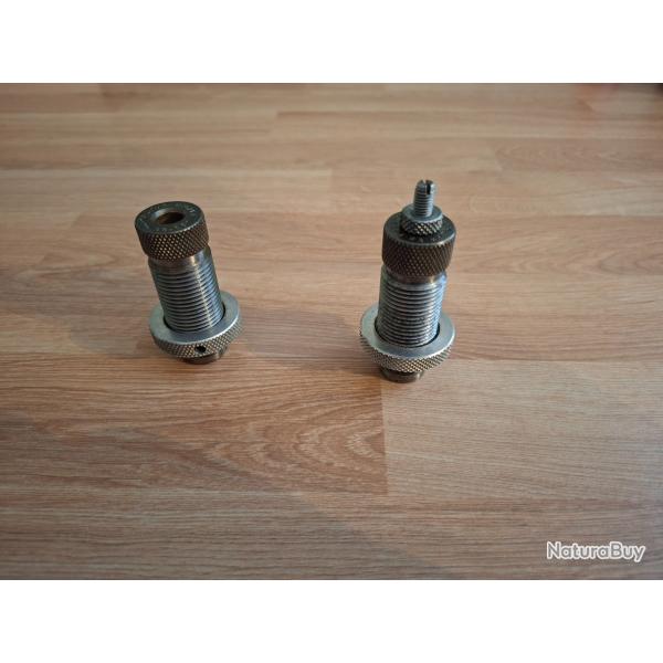 RCBS - 2 matrices 38-357 Magnum - 1 si�geur de balle + un sertisseur