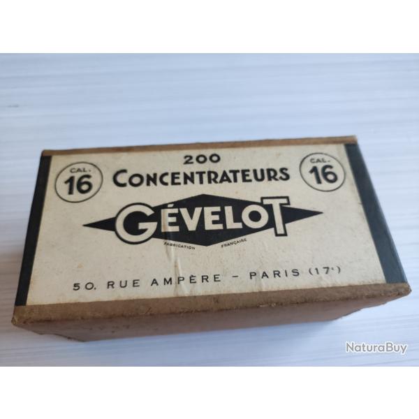 Boite de 200 concentrateurs, Cal 16