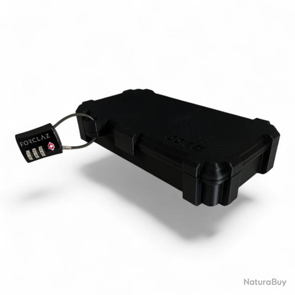 Boite verrouillable pour munitions 22Lr x150 Noir