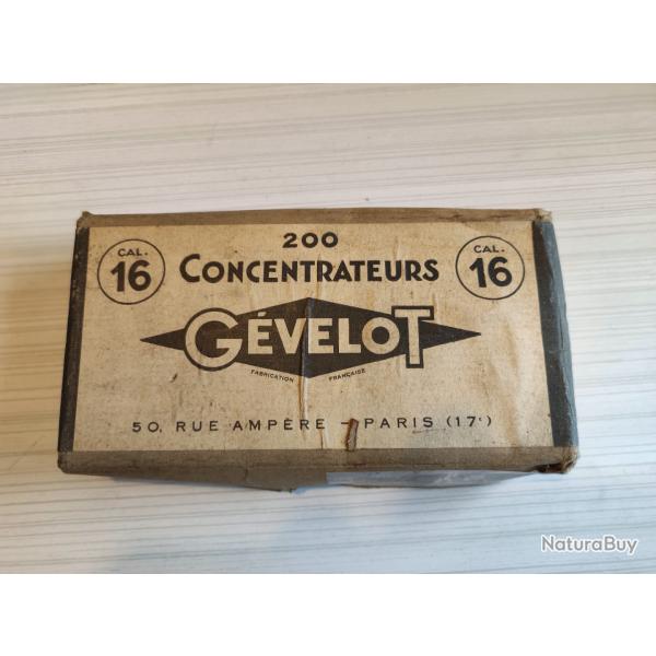 Boite 200 concentrateurs, Cal 16