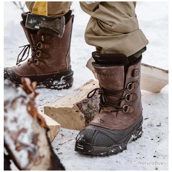 BOTTES GRAND FROID CONTROL MAX HOMME MARRON BAFFIN