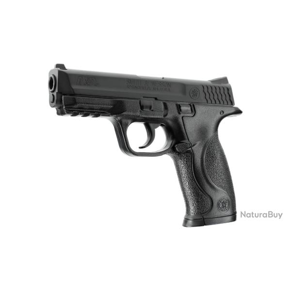 Pack Pistolet S&W M&P40 - calibre 4.5mm BBs 3 Joules + 5 co2 + 500 billes + 10 cibles