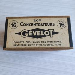 Boite de 200 concentrateurs, Couleur inconnue, Cal 16